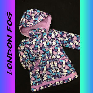 LONDON FOG GIRLS SIZE 5 COAT